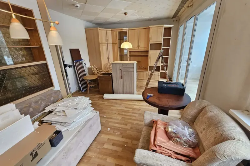 vor der Wohnungsauflösung